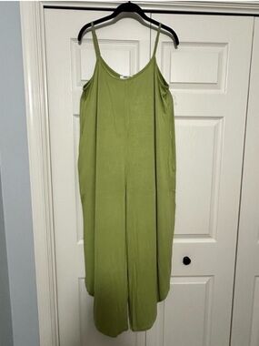 Double Zero Green Jumpsuit